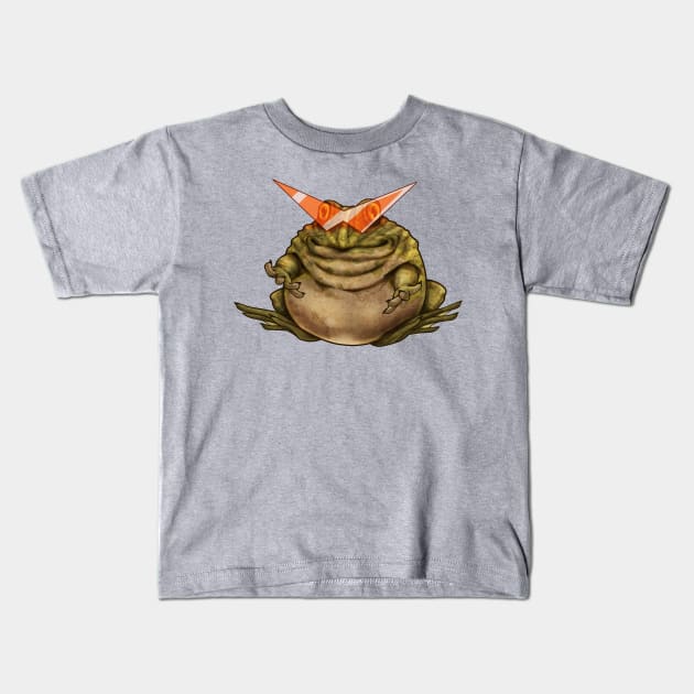 Drill Frog Kids T-Shirt by Sosnitsky